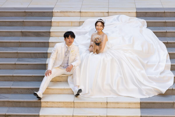 新潟県三条市　長岡市　新潟市　結婚式場　前撮り　フォト撮影　前撮影　ウェディングパーティー ウェディングドレス　カラードレス