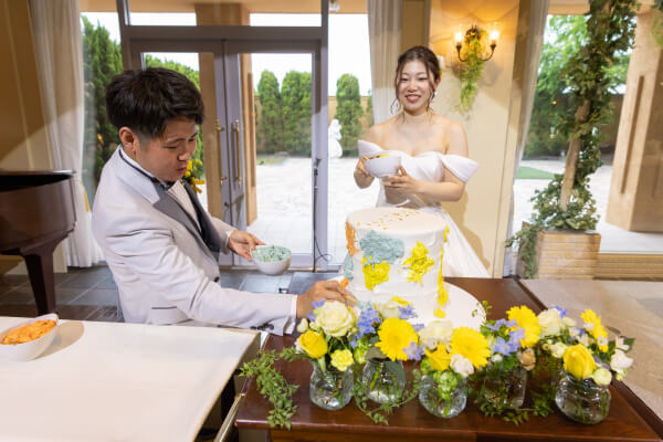 新潟県三条市　長岡市　新潟市　結婚式場　前撮り　フォト撮影　前撮影　ウェディングパーティー ウェディングドレス　カラードレス