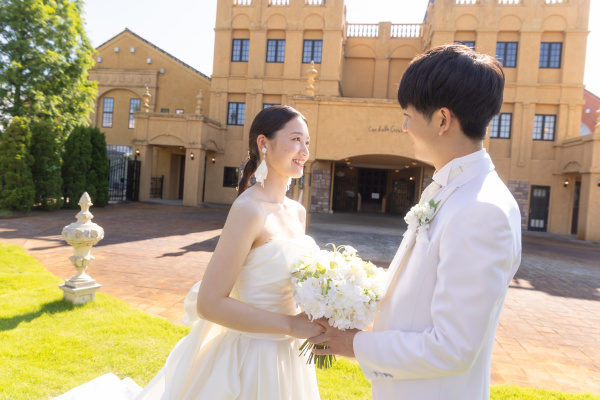 新潟県三条市　長岡市　新潟市　結婚式場　前撮り　フォト撮影　前撮影　ウェディングパーティー ウェディングドレス　カラードレス　県外ゲスト　チャペル　