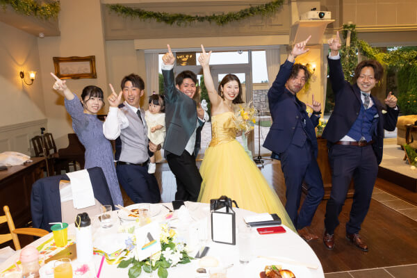 新潟県三条市　長岡市　新潟市　結婚式場　前撮り　フォト撮影　前撮影　ウェディングパーティー ウェディングドレス　カラードレス