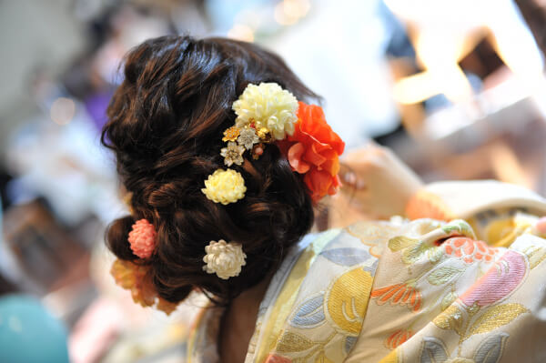 新潟県三条市　長岡市　　新潟市　結婚式場　ウェディングパーティー　ウェディングドレス　カラードレス　和装　ヘアスタイル　人気