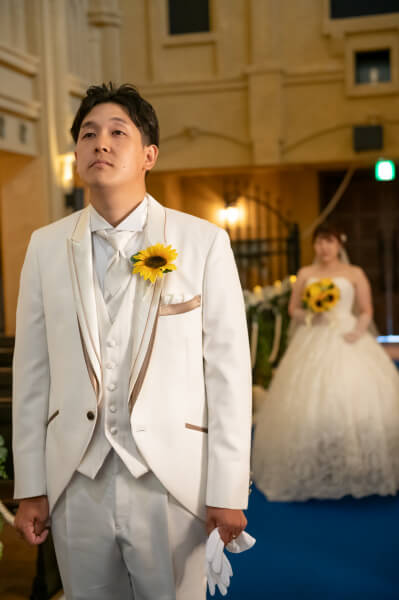 新潟県三条市　長岡市　新潟市　結婚式場　パパママキッズ婚　前撮り　フォト撮影　前撮影　ウェディングパーティー　 ウェディングドレス　チャペル挙式　カラードレス