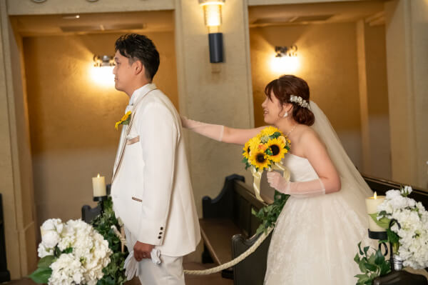 新潟県三条市　長岡市　新潟市　結婚式場　パパママキッズ婚　前撮り　フォト撮影　前撮影　ウェディングパーティー　 ウェディングドレス　チャペル挙式　カラードレス