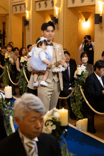 新潟県三条市　長岡市　新潟市　結婚式場　パパママキッズ婚　前撮り　フォト撮影　前撮影　ウェディングパーティー　 ウェディングドレス　チャペル挙式　カラードレス