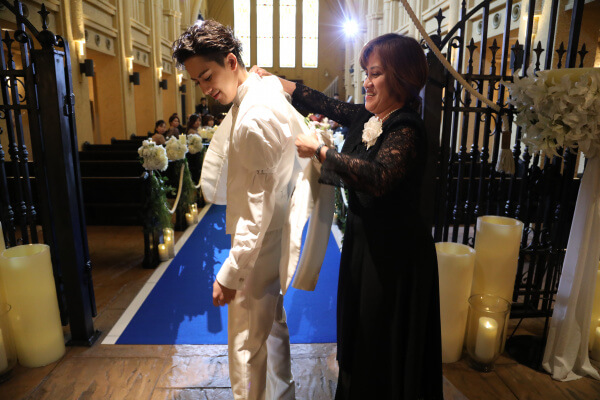 新潟県三条市　長岡市　新潟市　結婚式場　パパママキッズ婚　前撮り　フォト撮影　前撮影　ウェディングパーティー　 ウェディングドレス　チャペル　人前挙式　カラードレス　色打掛