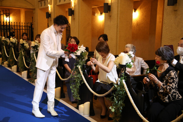 新潟県三条市　長岡市　新潟市　結婚式場　パパママキッズ婚　前撮り　フォト撮影　前撮影　ウェディングパーティー　 ウェディングドレス　チャペル　人前挙式　カラードレス　色打掛