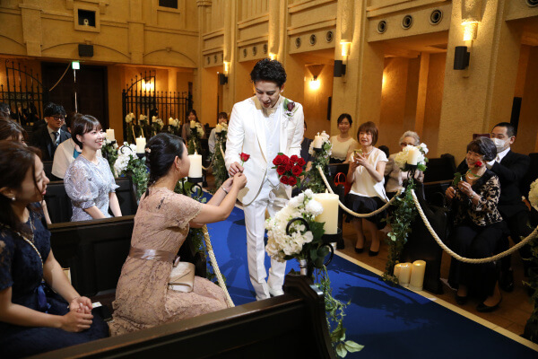 新潟県三条市　長岡市　新潟市　結婚式場　パパママキッズ婚　前撮り　フォト撮影　前撮影　ウェディングパーティー　 ウェディングドレス　チャペル　人前挙式　カラードレス　色打掛