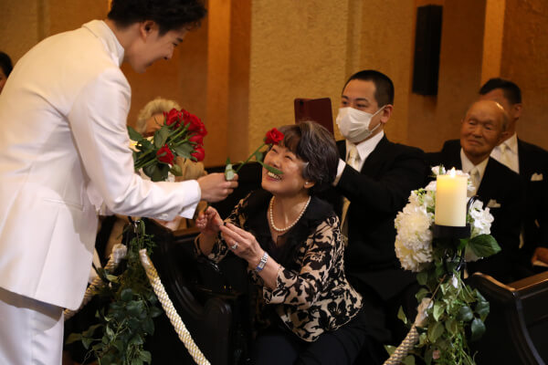 新潟県三条市　長岡市　新潟市　結婚式場　パパママキッズ婚　前撮り　フォト撮影　前撮影　ウェディングパーティー　 ウェディングドレス　チャペル　人前挙式　カラードレス　色打掛
