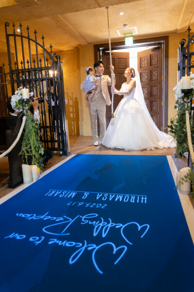 新潟県三条市　長岡市　新潟市　結婚式場　パパママキッズ婚　前撮り　フォト撮影　前撮影　ウェディングパーティー　 ウェディングドレス　チャペル挙式　カラードレス