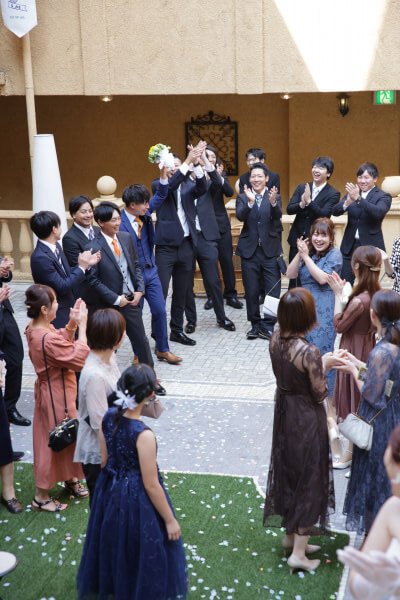 新潟県三条市　長岡市　新潟市　結婚式場　パパママキッズ婚　前撮り　フォト撮影　前撮影　ウェディングパーティー　 ウェディングドレス　チャペル挙式　カラードレス