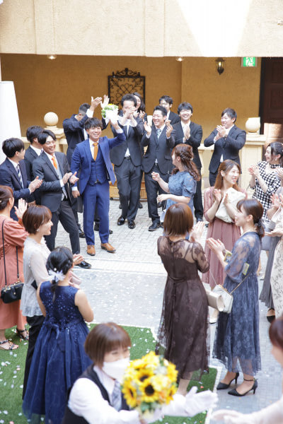新潟県三条市　長岡市　新潟市　結婚式場　パパママキッズ婚　前撮り　フォト撮影　前撮影　ウェディングパーティー　 ウェディングドレス　チャペル挙式　カラードレス