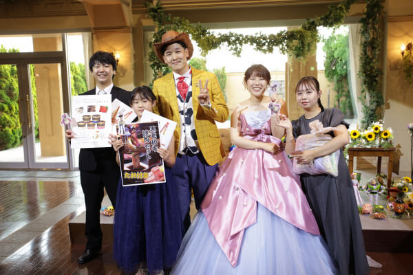 新潟県三条市　長岡市　新潟市　結婚式場　パパママキッズ婚　前撮り　フォト撮影　前撮影　ウェディングパーティー　 ウェディングドレス　チャペル挙式　カラードレス