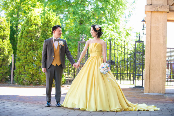 新潟県三条市　長岡市　新潟市　結婚式場　前撮り　フォト撮影　前撮影　ウェディングドレス　チャペル挙式　カラードレス　和装