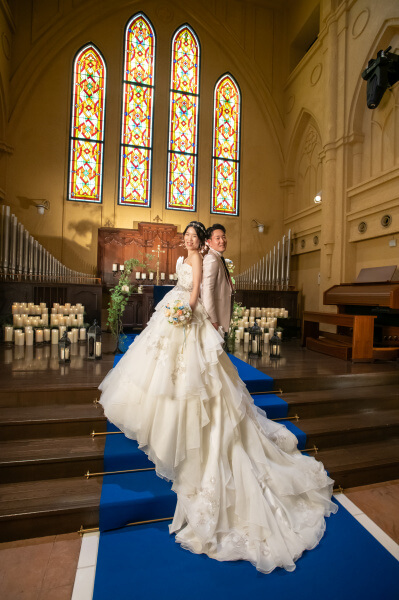 新潟県三条市　長岡市　新潟市　結婚式場　前撮り　フォト撮影　前撮影　ウェディングドレス　チャペル挙式　カラードレス　和装