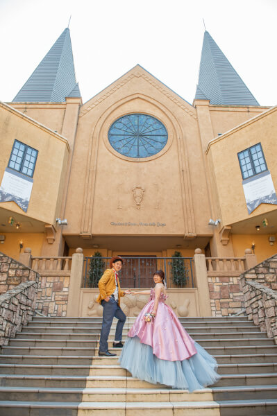 新潟県三条市　長岡市　新潟市　結婚式場　パパママキッズ婚　前撮り　フォト撮影　前撮影　ウェディングパーティー　 ウェディングドレス　チャペル挙式　カラードレス