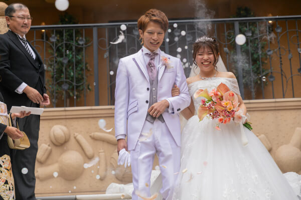 新潟県三条市　長岡市　新潟市　結婚式場　前撮り　フォト撮影　前撮影　カラードレス　ウェディングパーティー