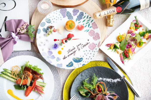 「とにかくお料理が美味しい！」と評判に◆結婚式のおもてなし！こだわりのお料理をご紹介！