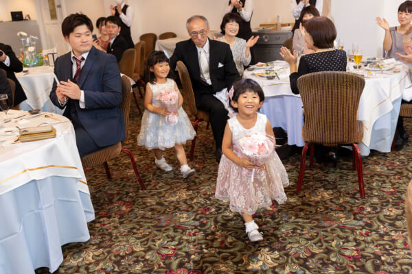 新潟県三条市　長岡市　見附市　結婚式場　子供演出　おススメ　感動　