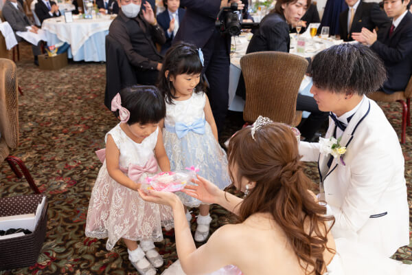 新潟県三条市　長岡市　見附市　結婚式場　子供演出　おススメ　感動　