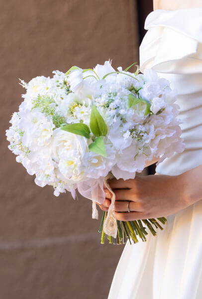 新潟県　三条市　長岡市　見附市　結婚式　ドレス　王道　エレガント　クラシカル　ブーケ