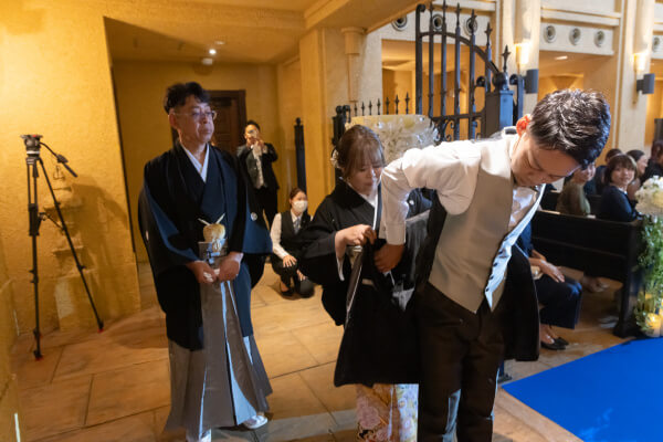 新潟県三条市　長岡市　新潟市　結婚式場　ウェディングドレス　ファミリーミート