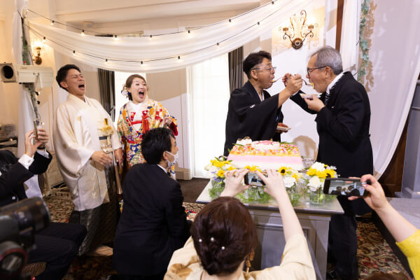 新潟県三条市　長岡市　新潟市　結婚式場　ウェディングパーティー　和装　カラードレス
