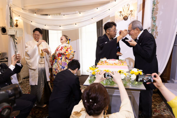 新潟県三条市　長岡市　新潟市　結婚式場　ウェディングパーティー　和装　カラードレス