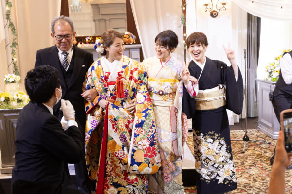 新潟県三条市　長岡市　新潟市　結婚式場　ウェディングパーティー　和装　カラードレス