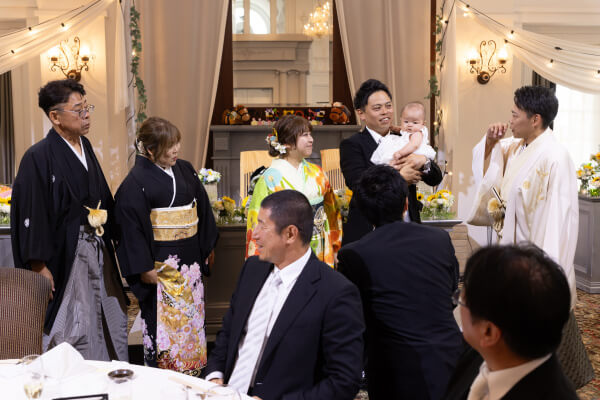 新潟県三条市　長岡市　新潟市　結婚式場　ウェディングパーティー　和装　カラードレス