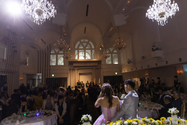 新潟県三条市　長岡市　新潟市　結婚式場　ウェディングパーティー　　カラードレス