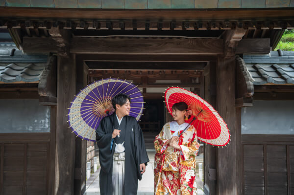 新潟県三条市　長岡市　新潟市　結婚式場　ウェディングパーティー　カラードレス    和装　　前撮り