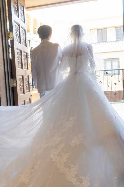 新潟県三条市　長岡市　新潟市　結婚式場　チャペル挙式　ウェディングドレス　　パパママキッズ婚   前撮り
