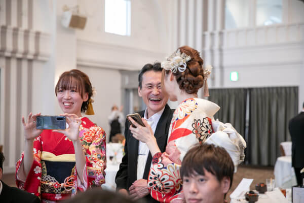 新潟県三条市　長岡市　新潟市　結婚式場　ウェディングパーティー　カラードレス    前撮り