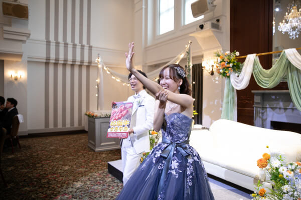 新潟県三条市　長岡市　新潟市　結婚式場　ウェディングパーティー　カラードレス    前撮り