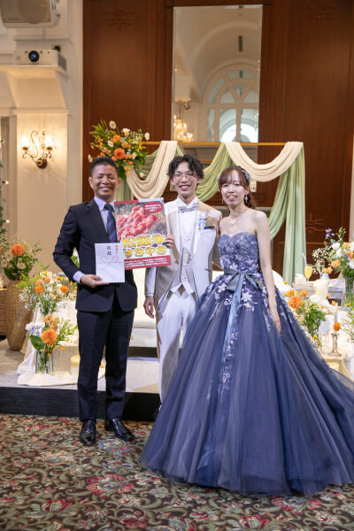 新潟県三条市　長岡市　新潟市　結婚式場　ウェディングパーティー　カラードレス    前撮り