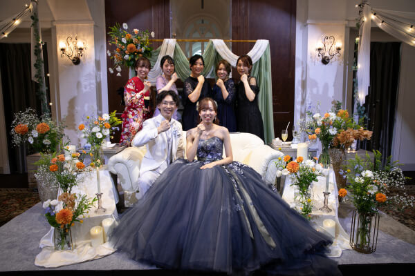 新潟県三条市　長岡市　新潟市　結婚式場　ウェディングパーティー　カラードレス    前撮り