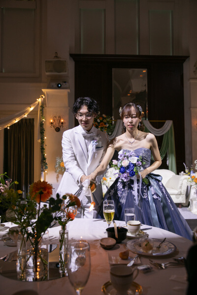 新潟県三条市　長岡市　新潟市　結婚式場　ウェディングパーティー　カラードレス    前撮り