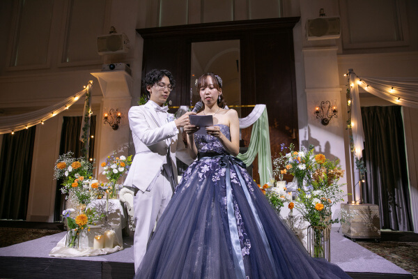 新潟県三条市　長岡市　新潟市　結婚式場　ウェディングパーティー　カラードレス    前撮り