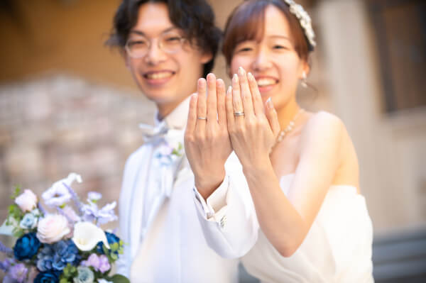 【パーティーレポート◆挙式編】10月の結婚式◆幸せを感じる瞬間＼ふとした事で笑いあっている時！／