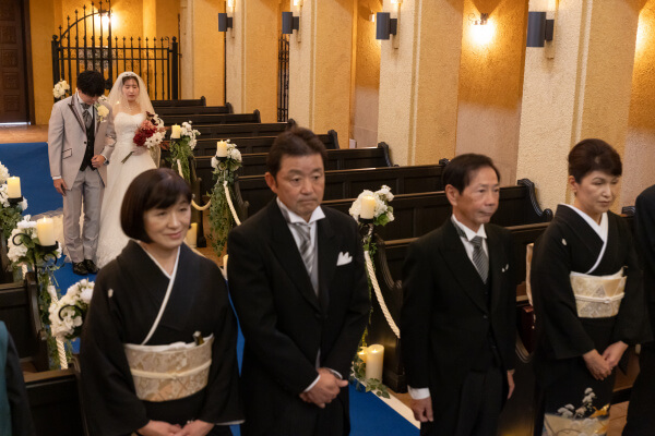 新潟県　三条市　見附市　長岡市　結婚式場　家族愛　