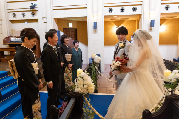 新潟県　三条市　見附市　長岡市　結婚式場　家族愛　