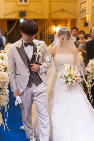 新潟県三条市　長岡市　新潟市　結婚式場　チャペル挙式　ウェディングドレス　　パパママキッズ婚   前撮り