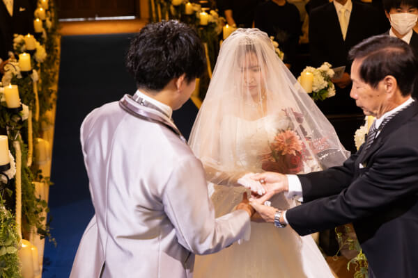 新潟県　三条市　見附市　長岡市　結婚式場　家族愛　バトンタッチ
