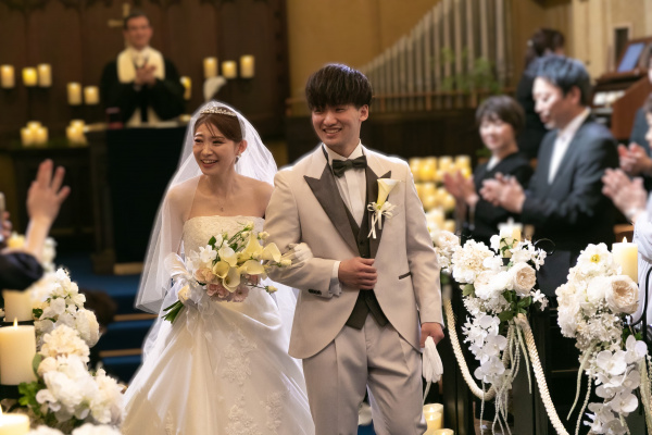 新潟県三条市　長岡市　新潟市　結婚式場　チャペル挙式　ウェディングドレス　　パパママキッズ婚   前撮り