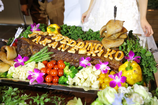 新潟県、三条市、長岡市、見附市、結婚式場、ケーキ、演出
