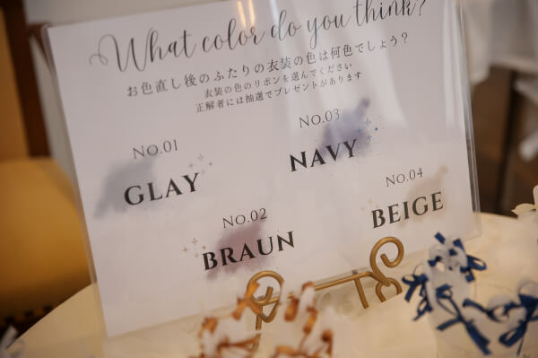 新潟県三条市、見附市、長岡市、結婚式場、装飾、花、受付