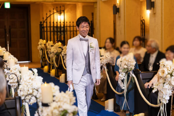 新潟県三条市　長岡市　新潟市　結婚式場　チャペル内人前式　ウェディングドレス　 前撮り　ジャケットセレモニー