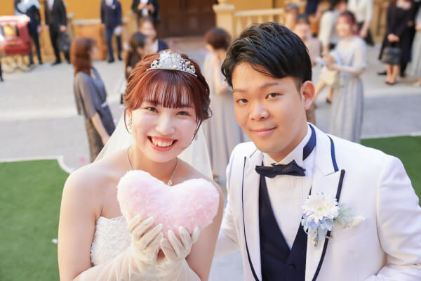 新潟県　三条市　見附市　長岡市　結婚式場　チャペル　アフターセレモニー　クッショントス