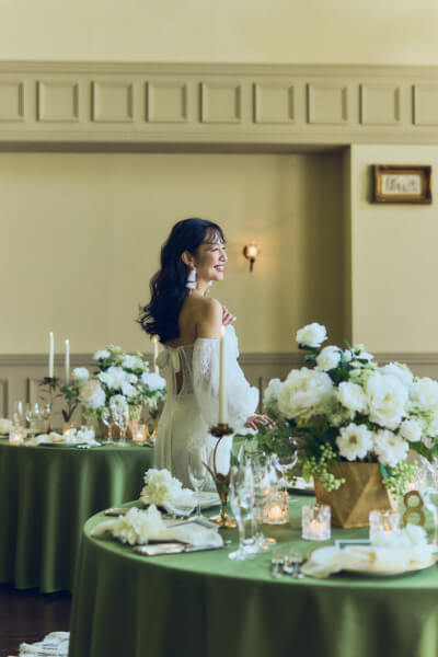 新潟県三条市　長岡市　見附市　結婚式場　チャペル式　バージンロード　ウェディングドレス　感謝　娘