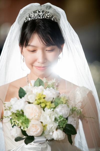新潟県三条市　長岡市　新潟市　結婚式場　チャペル内人前式　ウェディングドレス　 前撮り　ジャケットセレモニー